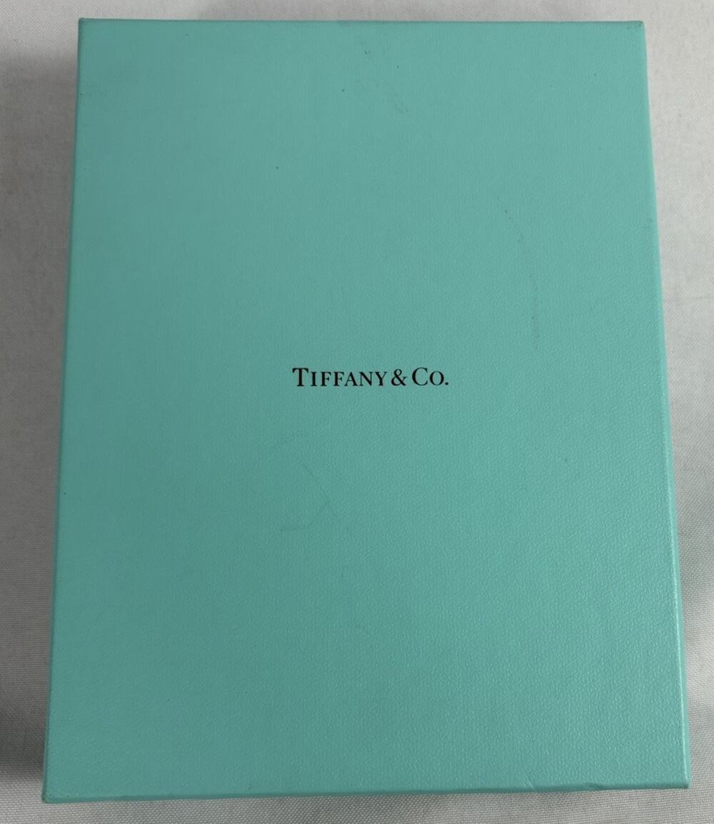 Authentic Tiffany & Co Gift Box Blue W/ storage Bag made in Italy